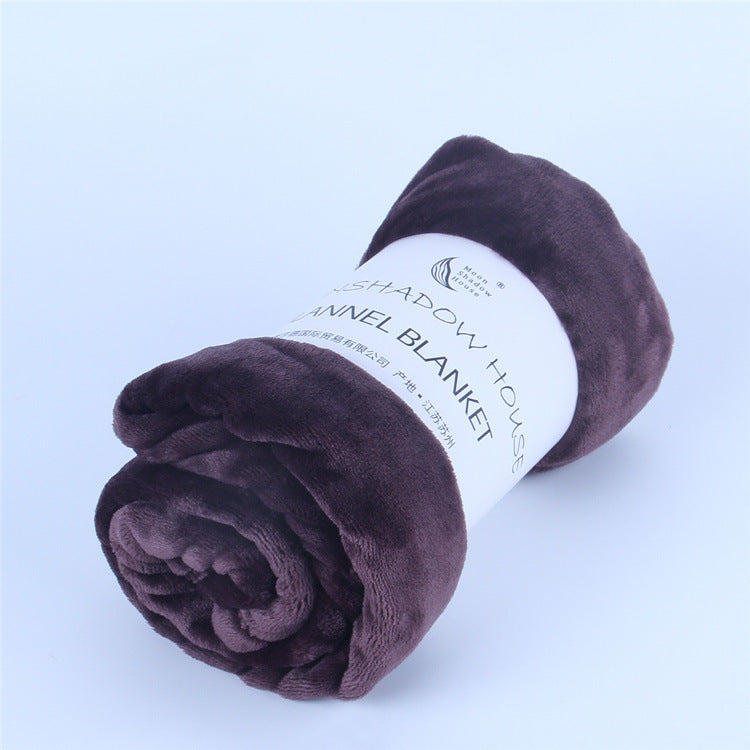 ZephyrRest Flannel Coral Fleece Blanket