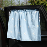 Darkelle Cherry Cotton Car Shade Curtain