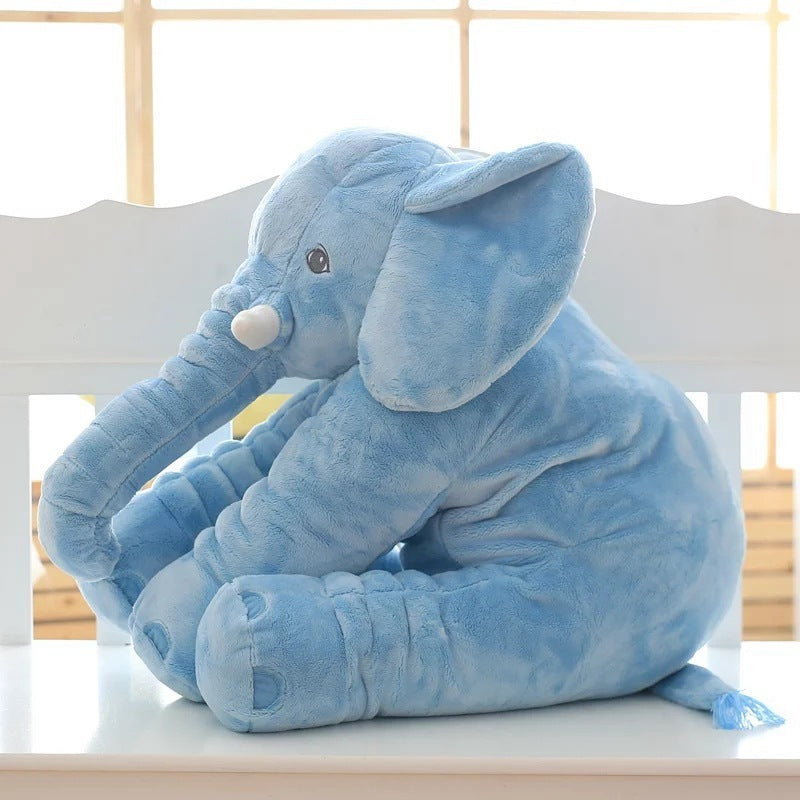 Silken Bliss Elephant Plush Toy Pillow