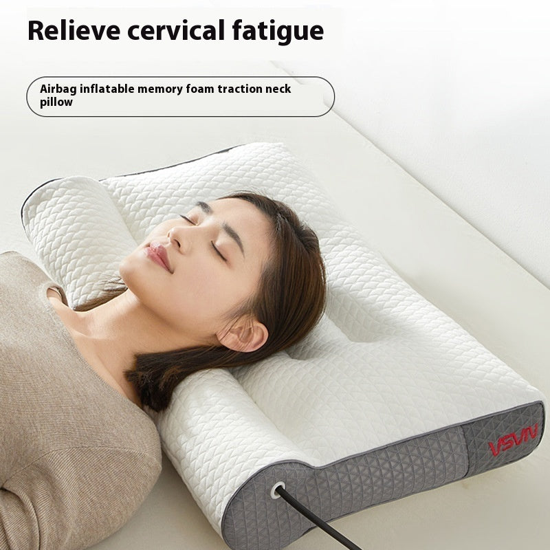 LuxeDream Inflatable Cervical Neck Pillow