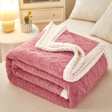 CoolWeave Coral Fleece Blanket