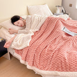 JIcyLoom Jacquard Lambswool Blanket