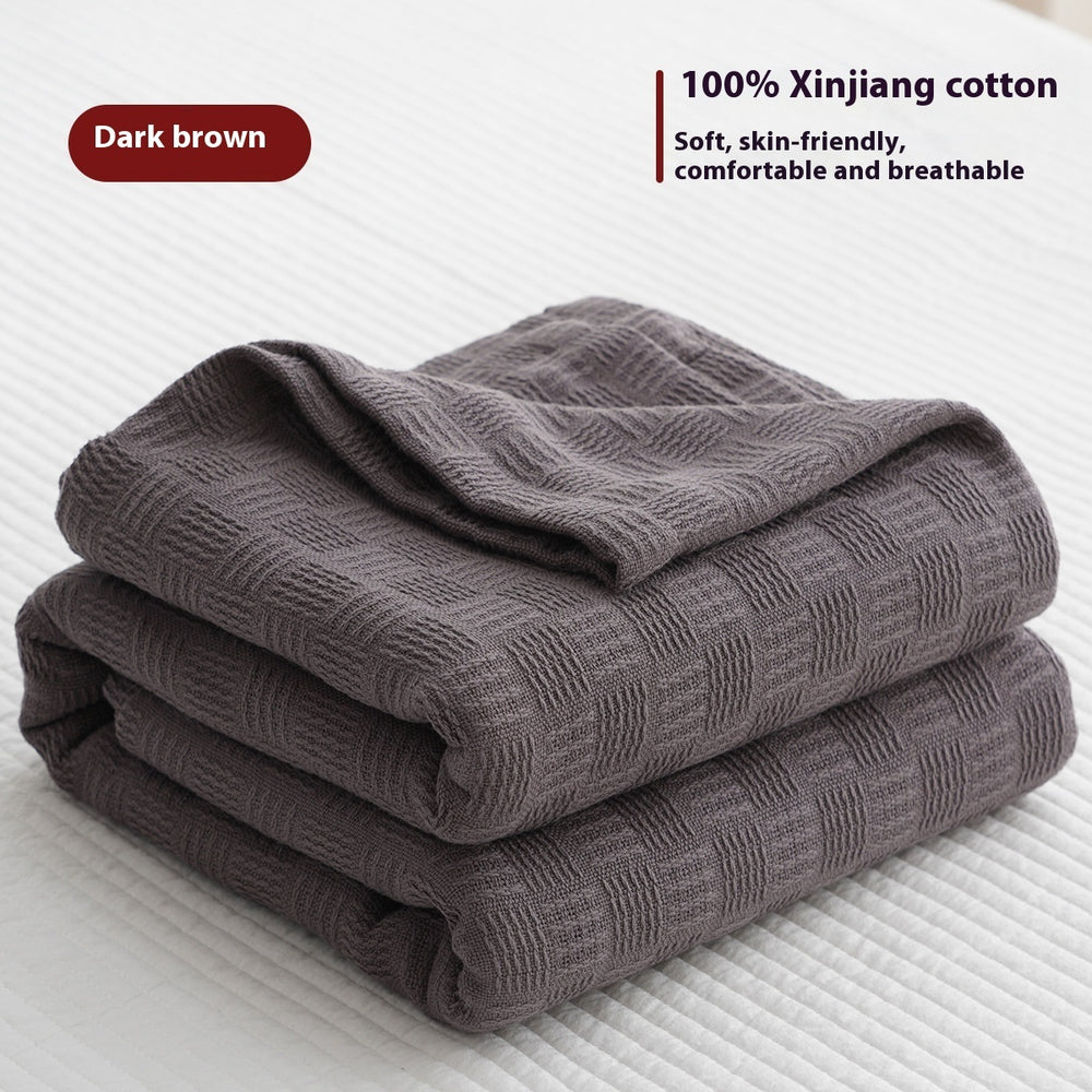 FluffHaven Cotton Gauze Blanket