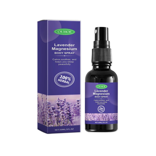 Ouhoe Lavender Herbal Body Sleep Spray Relaxing Mist for Relaxation & Peaceful Sleep
