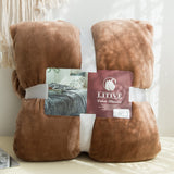 SoftLuxe Coral Velvet Flannel Blanket