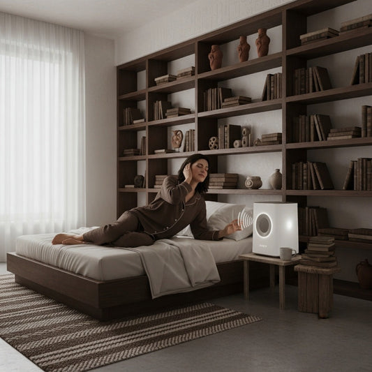 Sleep improvement with white noise therapy for tinnitus sufferers