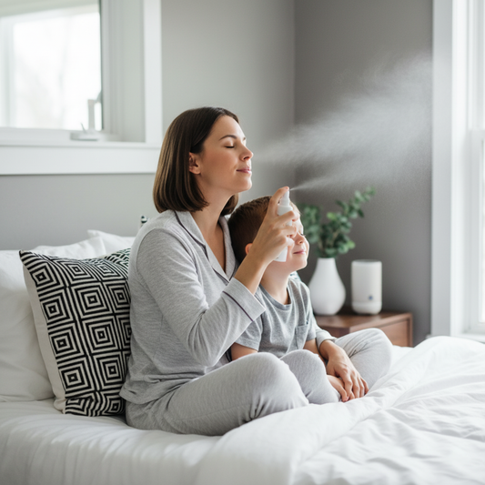 natural antimicrobial sleep spray with eucalyptus