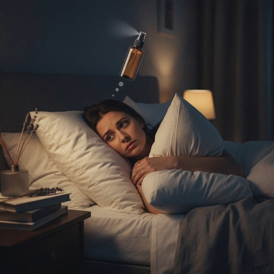 aromatherapy chamomile spray for natural anxiety relief