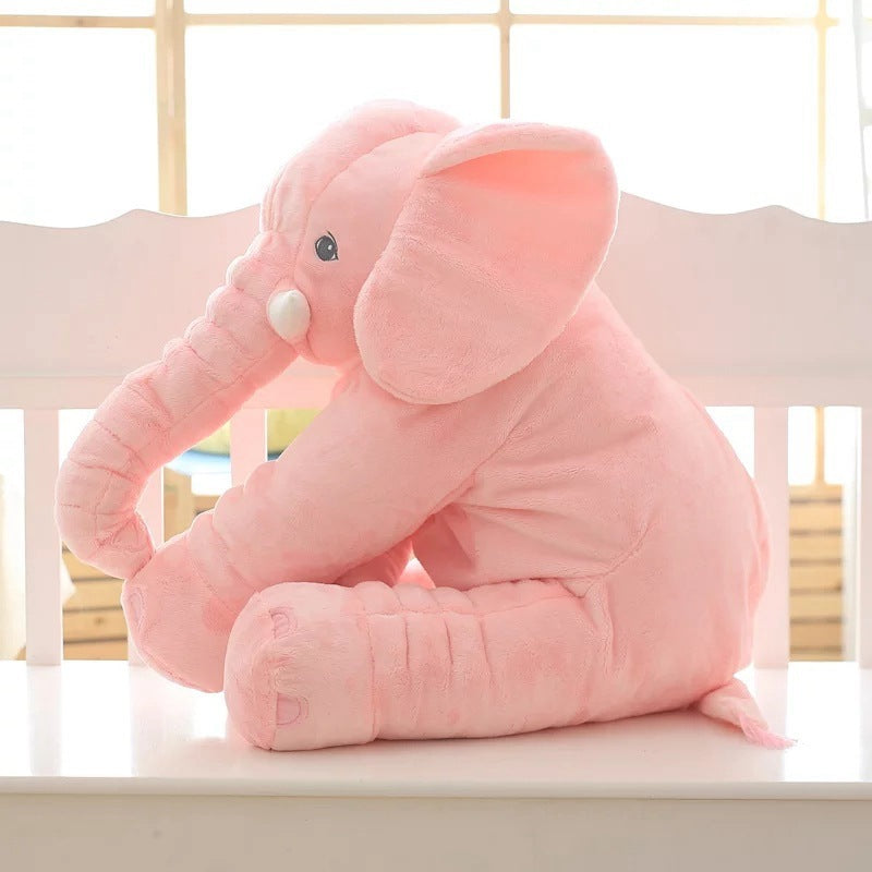 Silken Bliss Elephant Plush Toy Pillow