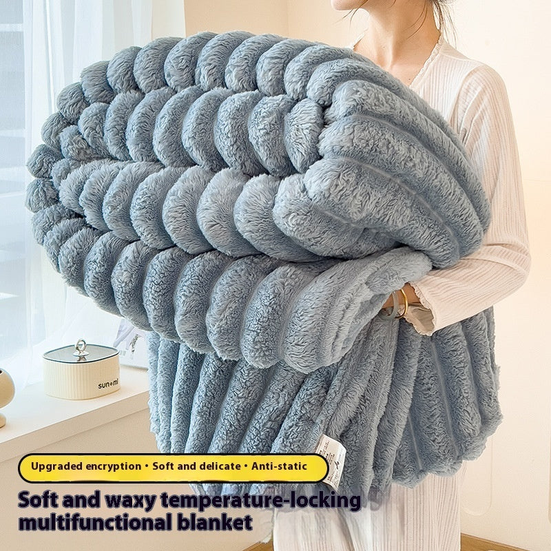 LoungeLeaf Velvet Blanket