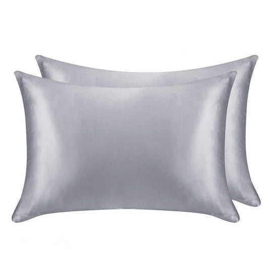 SilkenDreams Silk Satin Zipper Pillowcase 