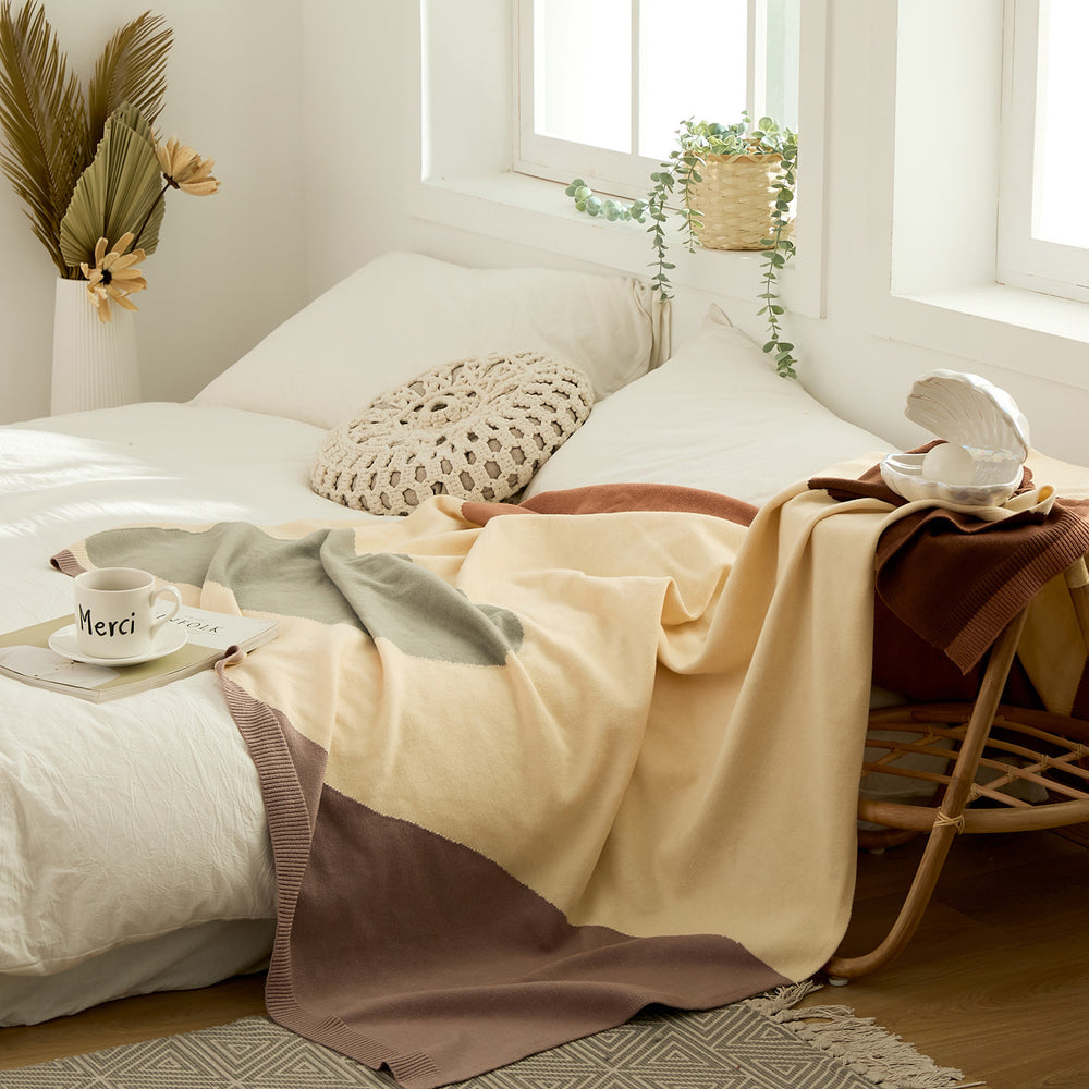 CloudLoom Knitted Blanket Quilt