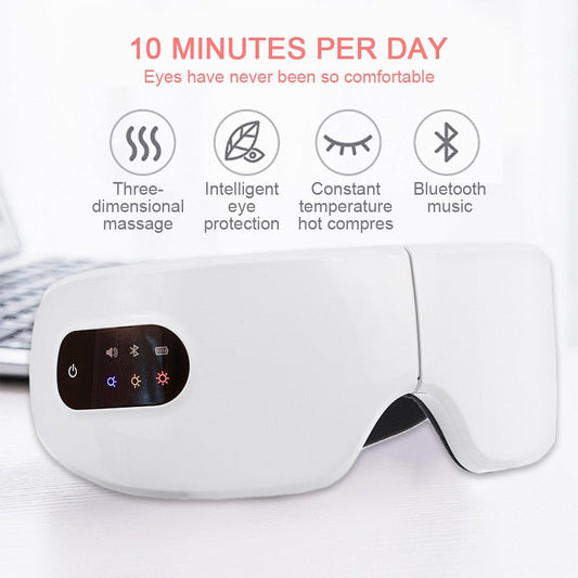 Resonantzx Bluetooth Sleep Hypnosis Eye Mask Device Light-Blocking & Music for Relaxation & Rest