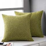 CozyWhisper Linen Sofa Pillow Cover 