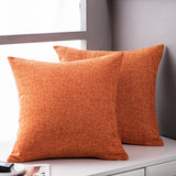 CozyWhisper Linen Sofa Pillow Cover 