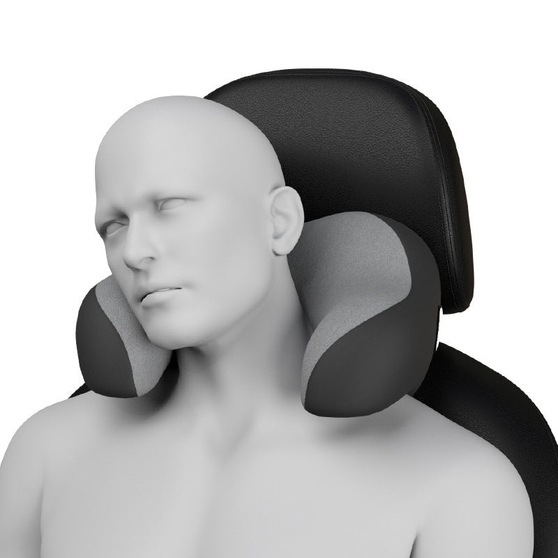 SilkenAura Car U-shaped Pillow 