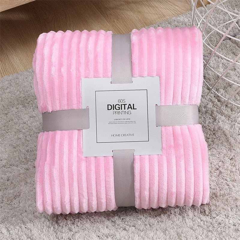 FrostHug Coral Fleece Blanket