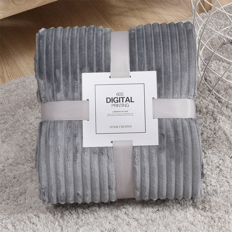 FrostHug Coral Fleece Blanket