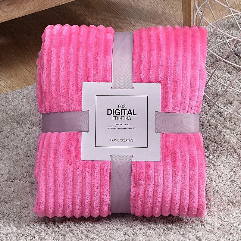 FrostHug Coral Fleece Blanket