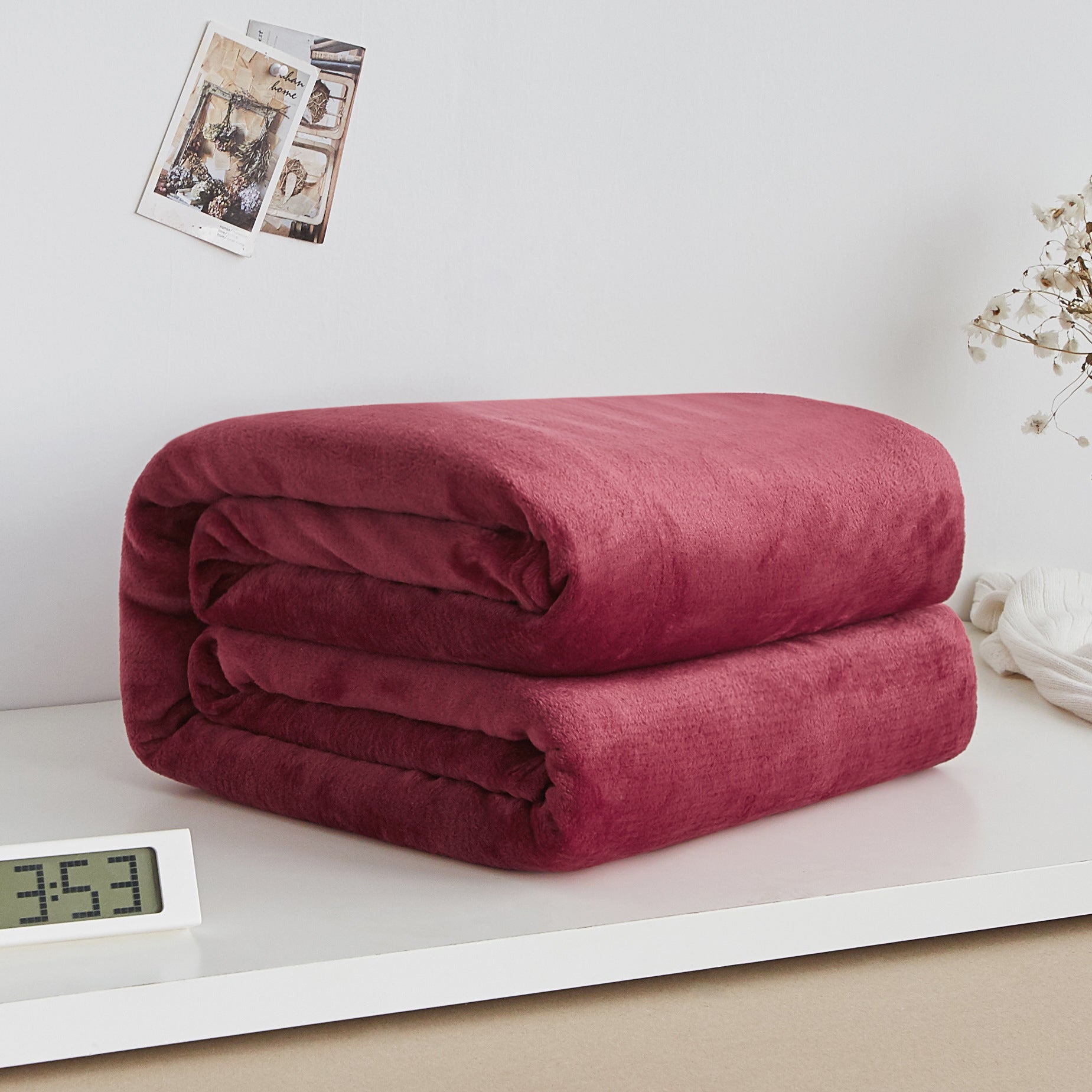 EmberEase Flannel Blanket
