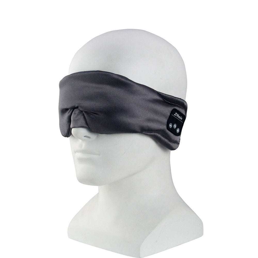 Levitaszx Silk Bluetooth Sleep Mask Ultra-Thin Luxury Light-Blocking &amp; Music Relaxation for Rest &amp; Focus