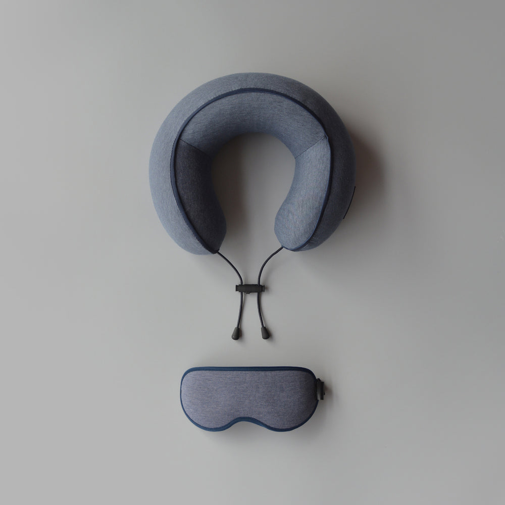 CloudSerenity Memory Travel Pillow