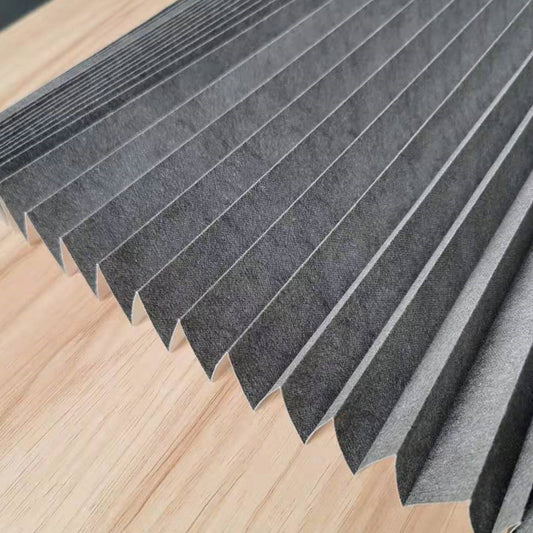 NoirNest Self-Adhesive Pleated Blinds 