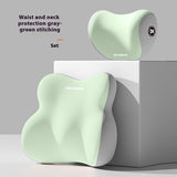 HeavenlyNest Car Headrest & Lumbar Pillow