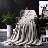 TrekNap Printed Flannel Blanket 