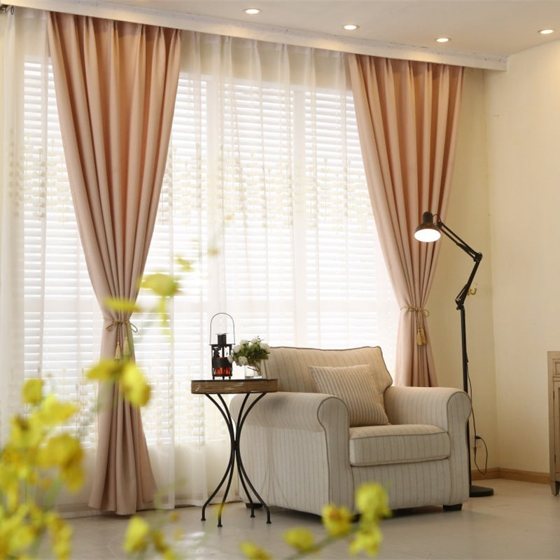 Sombra Velvet Linen Curtain Cloth 