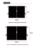 VelvetShade Car Sunshade Curtains 