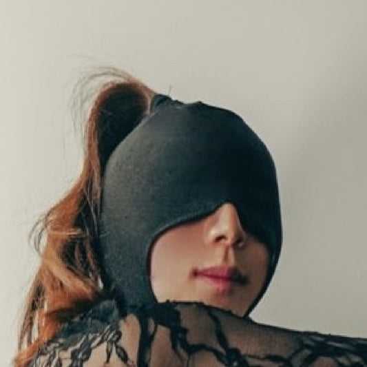 Kinesisco Performance Eye Mask & Head Cover Photography Cosplay for Comfort & Relaxation