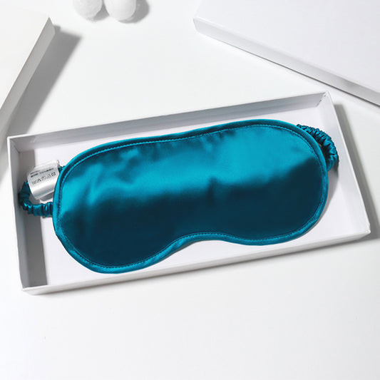 Charmeuse Eye Mask Double-Sided Silk & Shading Sleep Mask for Travel & Home