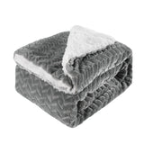 ToastyLoom Thickened Flannel Lamb Wool Blanket 