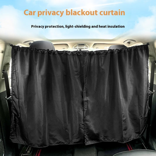 VelvetShade Car Sunshade Curtains 