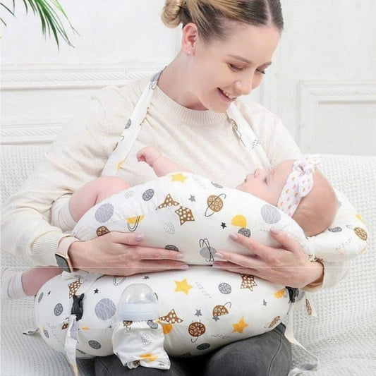 PlushAura Baby Feeding Pillow 