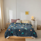 TrekNap Printed Flannel Blanket 