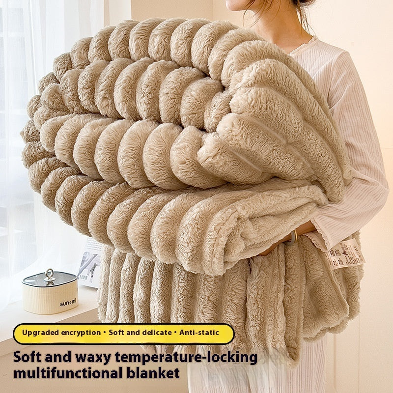 LoungeLeaf Velvet Blanket