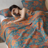 MoonGlow Cotton Three-Layer Blanket 