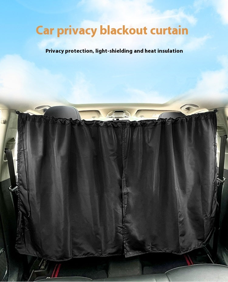 VelvetShade Car Sunshade Curtains 