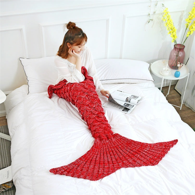RuggedRest Handmade Mermaid Blanket