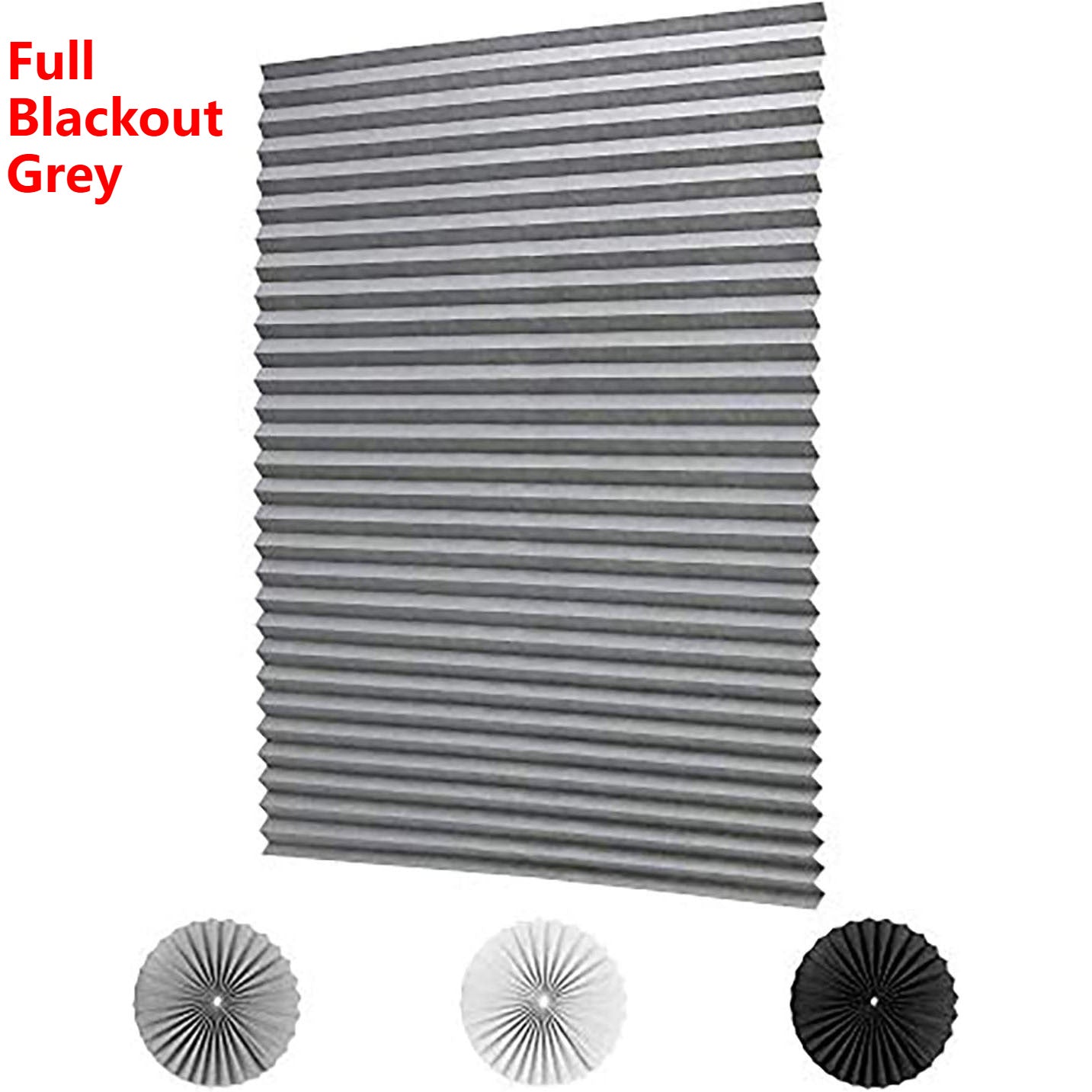 Curtivo Full Shading Pleated Shades
