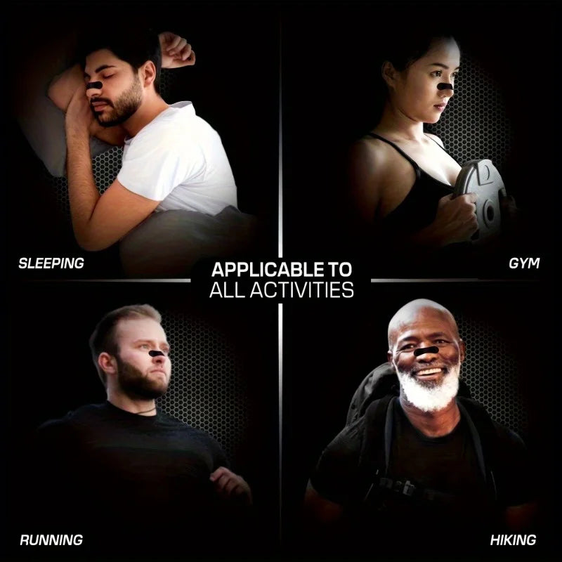 Four scenarios showing a product's use in different activities with people labeled accordingly.