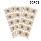 Packaging of 30 adhesive patches on a white background