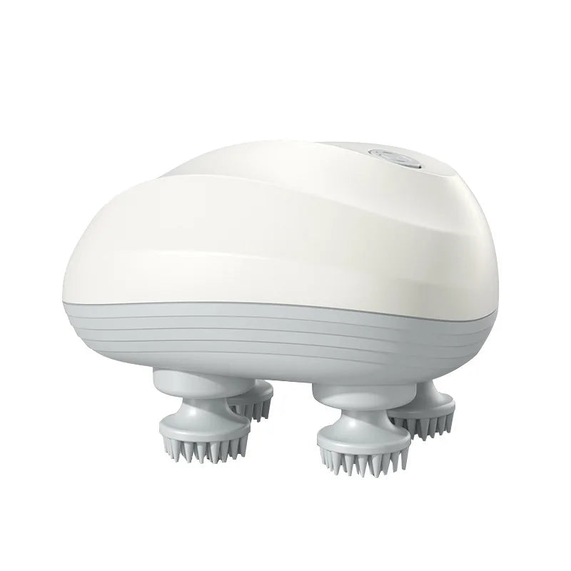 White electronic device with multiple nozzles on a white background