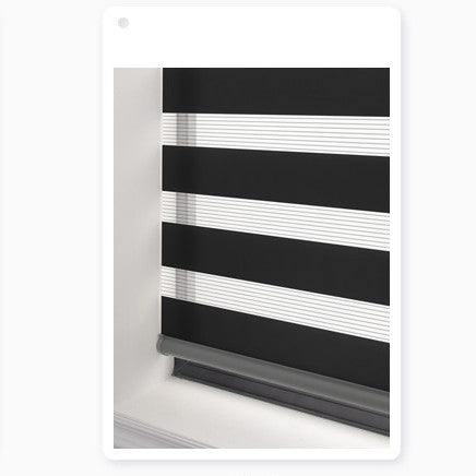 Noctra Semi-Shading Zebra Roll-Up Curtain