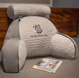 DriftNest Summer Latex Ice Silk Lumbar Pillow