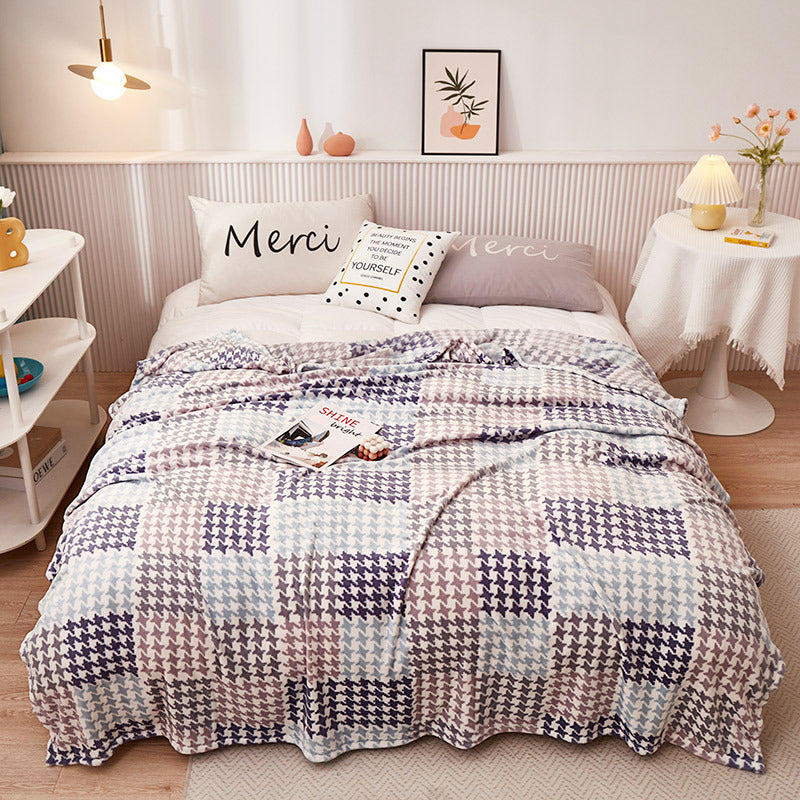 TrekNap Printed Flannel Blanket 