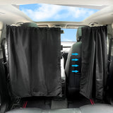 VelvetShade Car Sunshade Curtains 