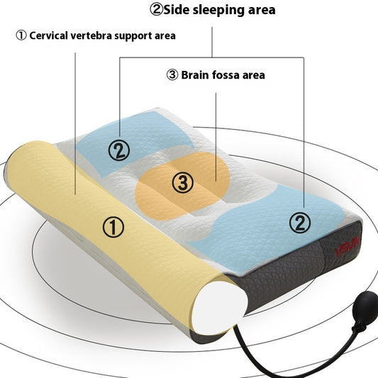LuxeDream Inflatable Cervical Neck Pillow